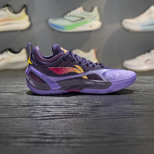 Li-Ning men's shock-absorbing and rebound low-top basketball shoes