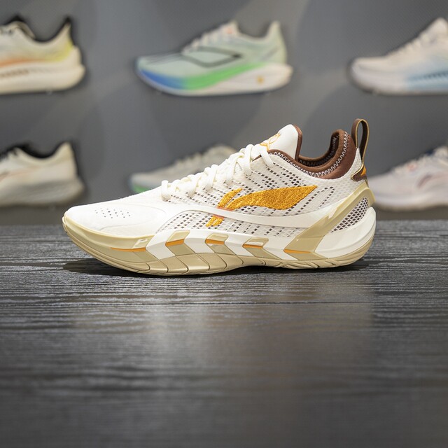 Li-Ning men's shock-absorbing and rebound low-top basketball shoes