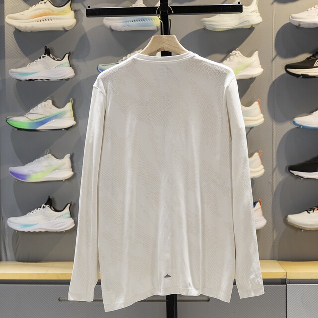 Li Ning long sleeve men's reflective long sleeve T-shirt