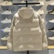 Li Ning warm hooded short men's down jacket