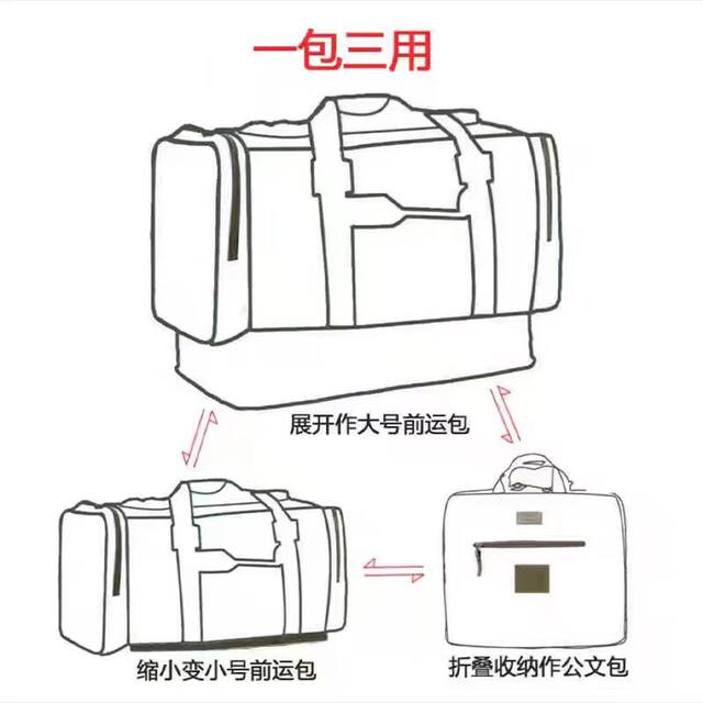 Camouflage luggage carry bag ຖົງຂົນສົ່ງທາງຫນ້າ