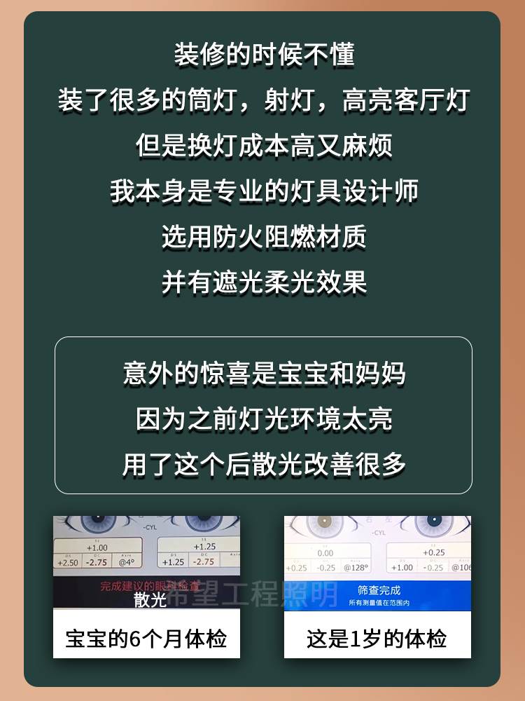 筒灯射灯遮光片太亮防刺眼婴儿柔光弱光吸顶灯耐高温贴纸灯罩膜