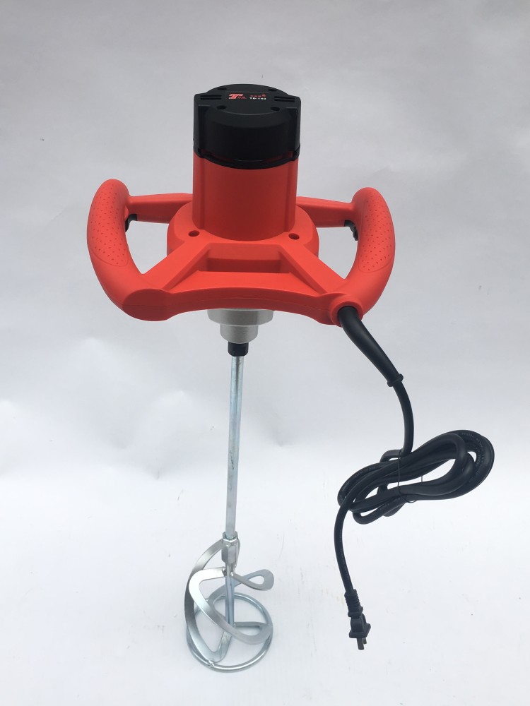 正品铁顿50搅拌机140搅拌器工业级双杆油漆搅拌钻搅灰大力神包邮 - 图1