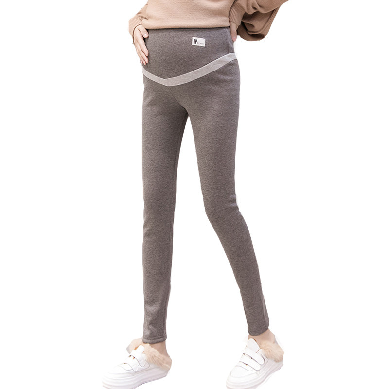 孕妇秋冬款2020新款显瘦加厚打底裤 月朵孕妇打底裤