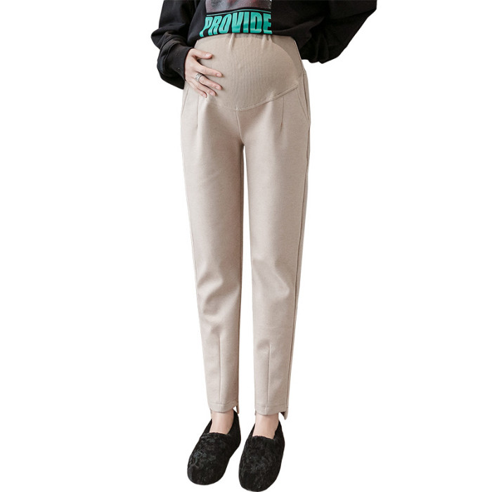 2020孕妇秋季毛呢裤子新款打底裤 月朵孕妇打底裤