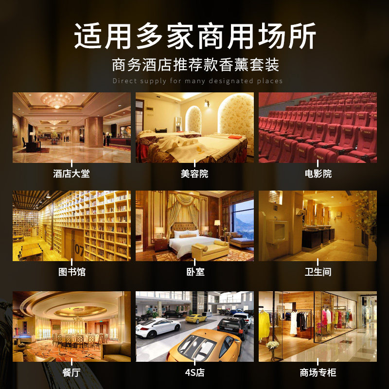 五星级无火香薰客厅摆件卧室内香氛 cocoessence华氏佳合专卖香熏香料