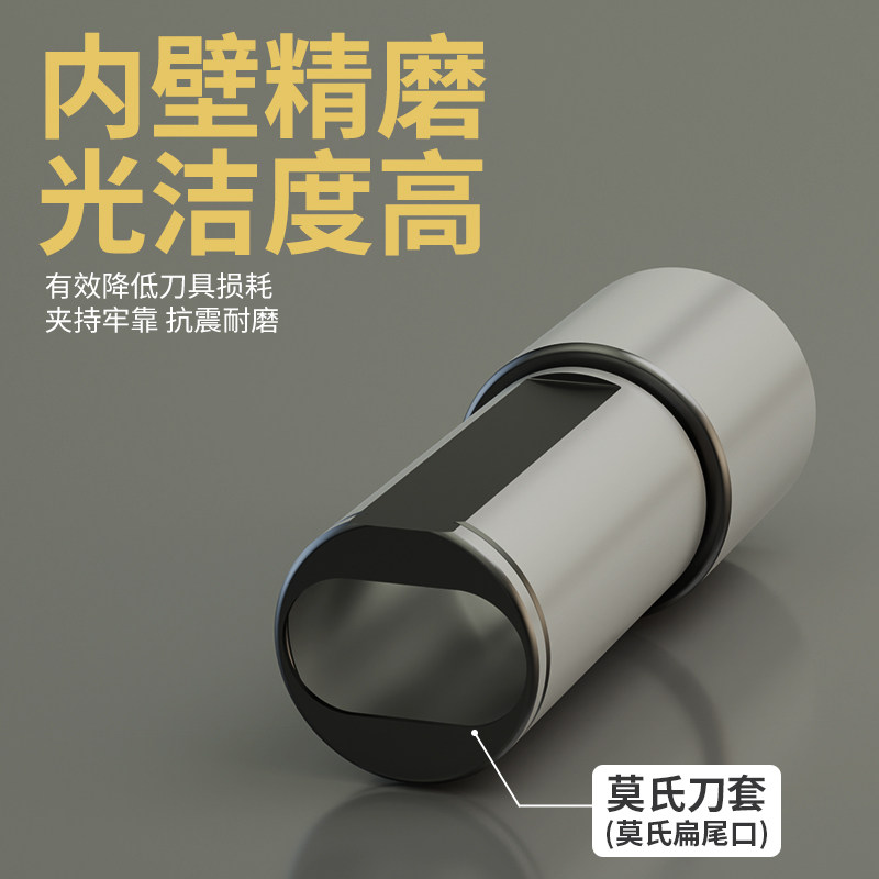 数控车床刀套D25D32D40减径套内孔车刀杆变径套U钻辅助刀架转换套