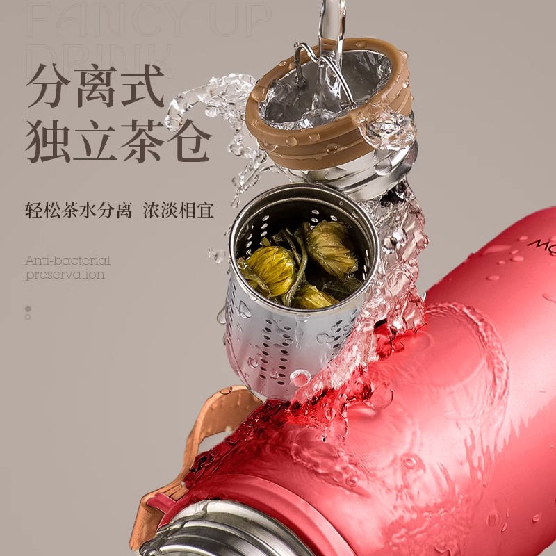Vanow智能保温杯礼盒生日礼物本命年乔迁订结新婚礼物新娘水杯子 - 图3