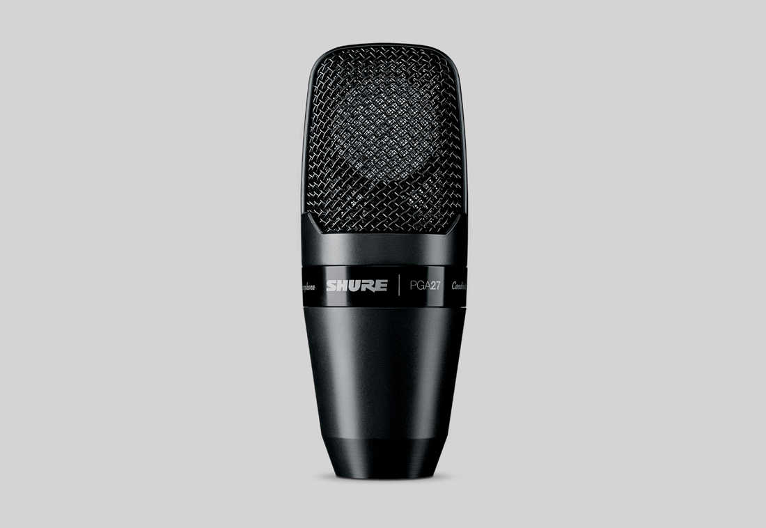 Shure/舒尔 PGA27主播直播K歌电容麦克风大振膜专业录音话筒-图1