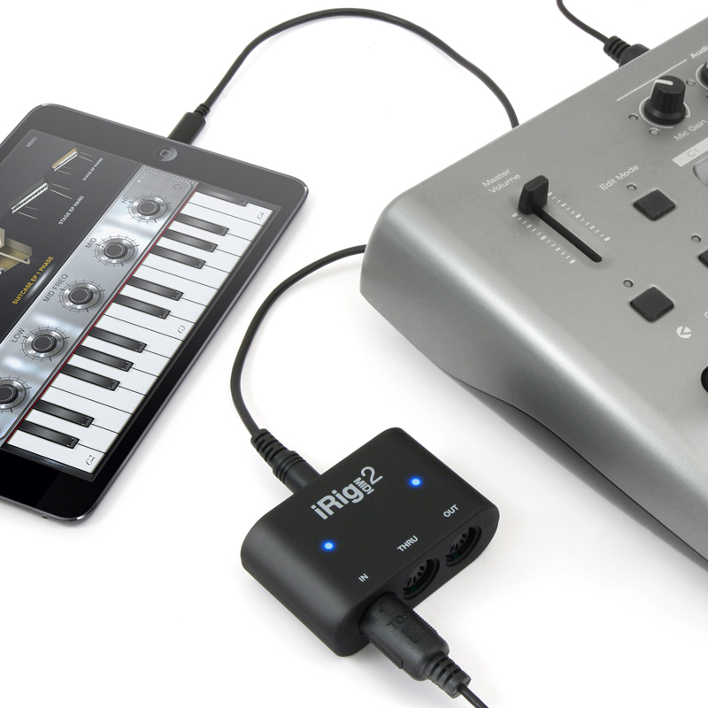 IK Multimedia iRig MIDI2专业MIDI键盘手机转接口声卡苹果安卓 - 图2