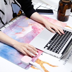 冬天超大桌面加热鼠标垫