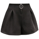 Quần short mùa thu đông 2019 phụ nữ mới rộng kích cỡ vòng eo đàn hồi chạm đáy quần len ống rộng chân quần ống quần thủy triều - Quần tây thường quần thể thao nữ dài Quần tây thường