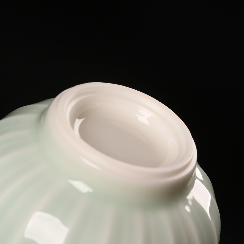 熹言单个二才盖碗家用泡茶碗功夫茶具茶杯大号陶瓷小清新敬茶碗女