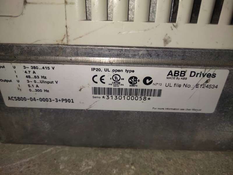 ABB800变频器ACS800-04-0003A-3+PP9议价议价-图1