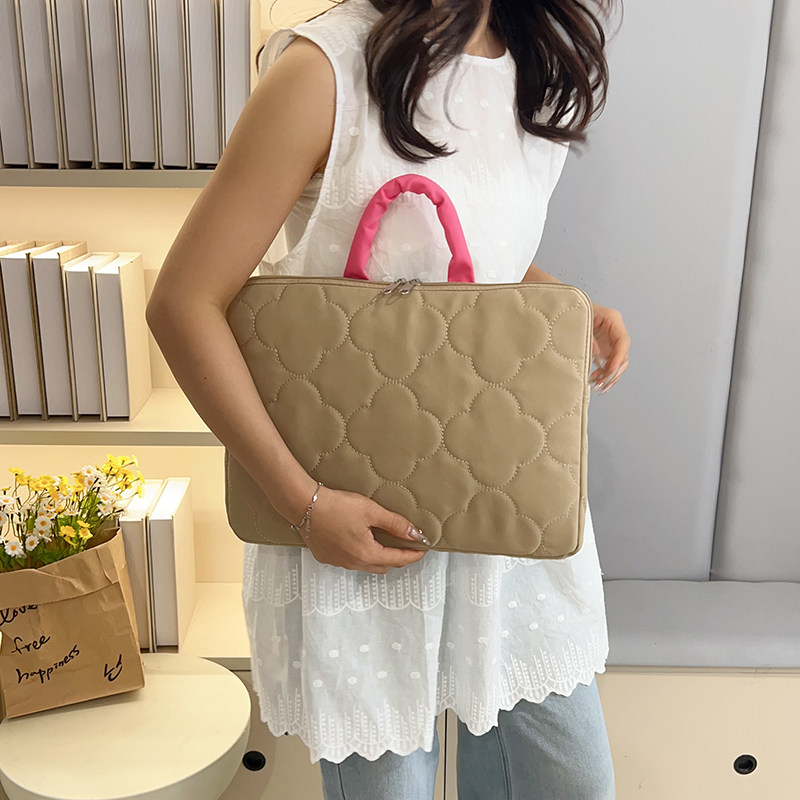 可爱少女手提电脑内胆包11寸iPad pro平板保护套14寸笔记本收纳包,淘宝优惠券,粉丝福利购,淘宝优惠卷