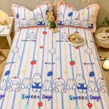 Хлопковая стеганая простыня, универсальный комплект, 3 предмета