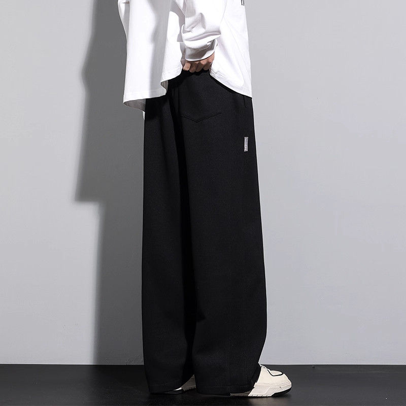 奥莱专柜休闲裤男秋冬加肥加大宽松阔腿直筒运动裤加绒大码裤子潮,淘宝优惠券,粉丝福利购,淘宝优惠卷