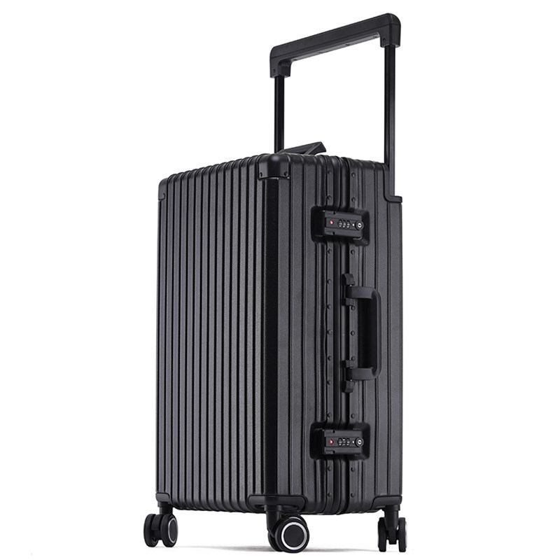 璐思迪铝框宽拉杆女24 26男旅行箱子 璐思迪旅行箱