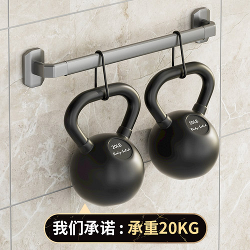 浴室拖鞋收纳架免打孔卫生间壁挂式厕所神器门后架子墙上沥水架 - 图2