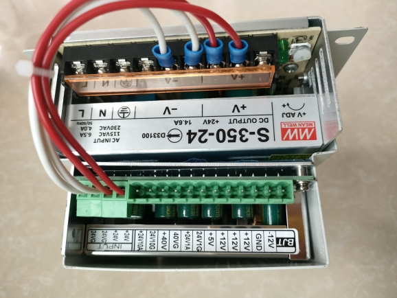 珊星注塑机电源盒110V AC INPUT 80-150VAC/5.5A 50/60H.海通海达