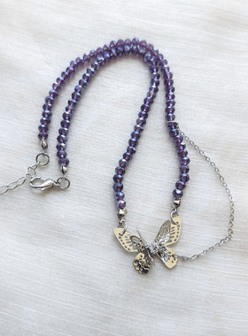 合金材质女百搭小众设计项链