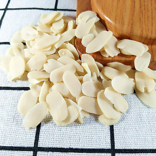 花生片薄片生花生仁烘焙原料切片花生片状 碎蛋糕桃酥饼干5斤包邮 - 图2