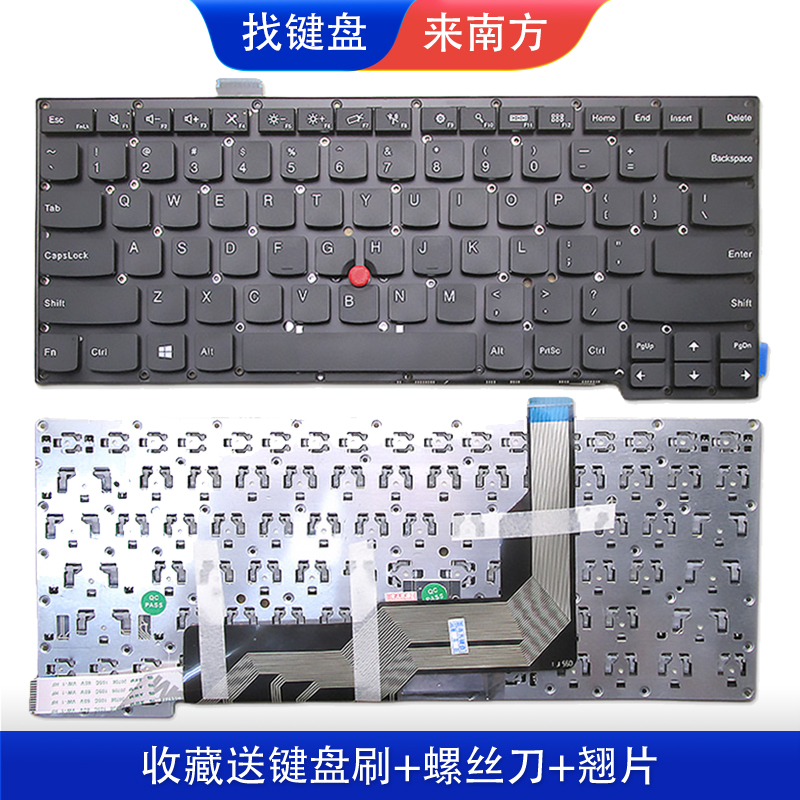 S3南元S3-S431 S440 S5 S531 S540笔记本键盘适用IBM联想THINKPAD - 图0