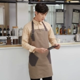 Работники магазина молока работники Рабочая одежда рубашка, длинные западные ресторанные кафе -ресторан ресторана, официант, Установив рабочую услугу осенью
