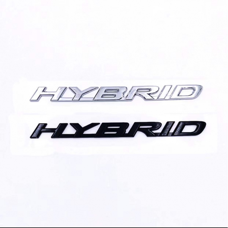 适用于雷克萨斯混合动力HYBRID车标后门侧标英文字母标改装车身贴 - 图1