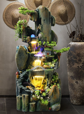 高山流水景观阳台乔迁开业礼品