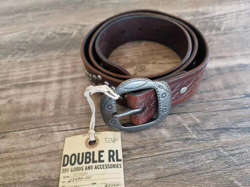 RRL复古经典 皮带 纯意大利牛皮 皮带码数偏小 带宽40mm - 图2