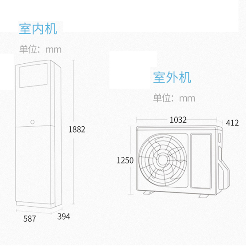 GREE/格力清凉湾柜机定频380V电压5匹KFR-120LW-图2