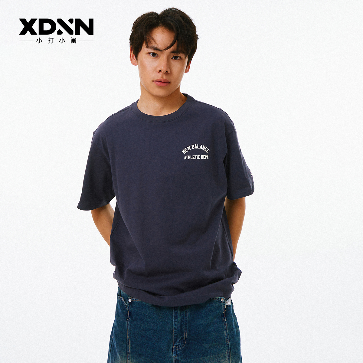 New Balance/NB 官方正品半袖男女情侣短袖秋季宽松T恤AMT41315,淘宝优惠券,粉丝福利购,淘宝优惠卷