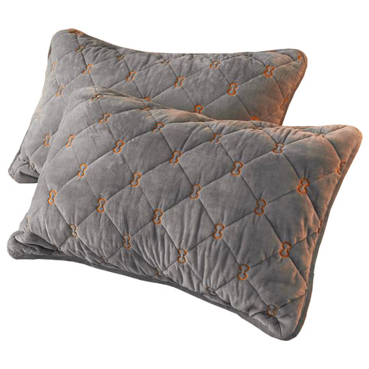 Crystal velvet pillowcase thickened, warm and skin-friendly