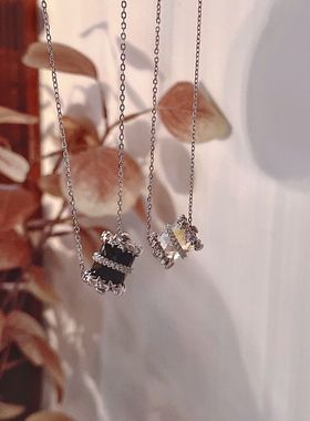 神仙颜值s925星辰小蛮腰纪念项链