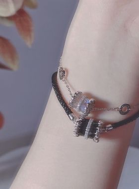 s925纯银星辰小蛮腰情侣手链