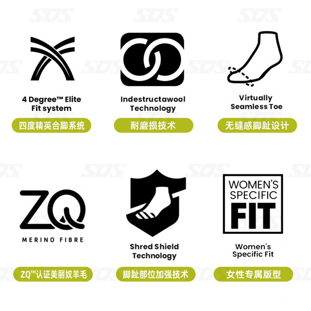 Smartwool ຖົງຕີນແລ່ນກິລາກາງແຈ້ງຂອງອາເມລິກາ