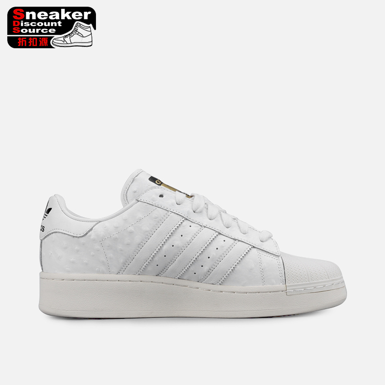 ADIDAS SUPERSTAR XLG 黑白 男子低帮休闲板鞋 IG9777 - 图2