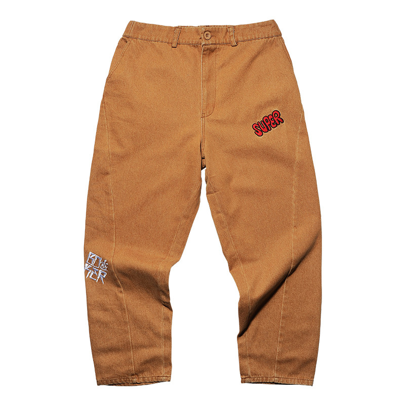 lnbr x shakewell联名款秋冬立体剪裁休闲裤男宽松百搭时尚工装裤,淘宝优惠券,粉丝福利购,淘宝优惠卷