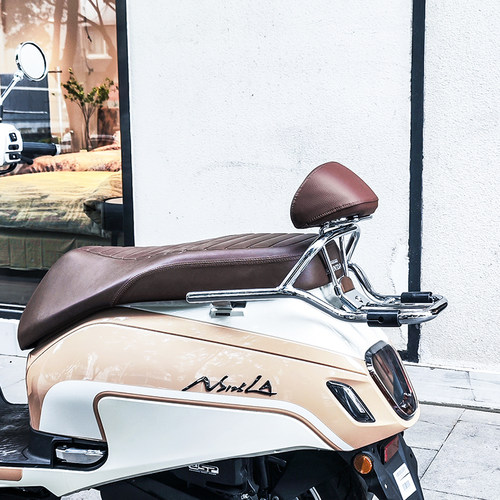 适用于本田25款NS125LA靠背改装25款LA复古靠背配件无损安装靠背 - 图2