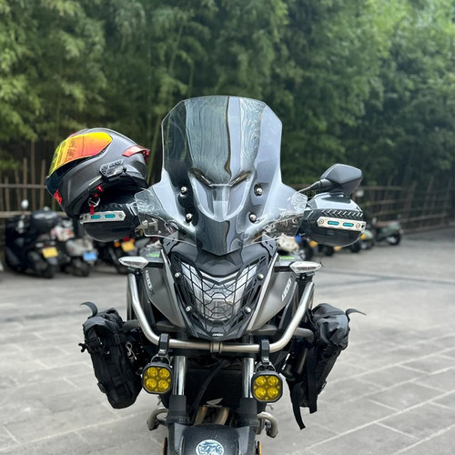 适用本田CB400X前挡风罩配件风挡进口玻璃护胸CB500X挡风玻璃风挡 - 图1