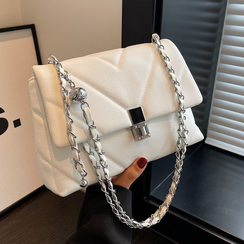 高级感精致链条包包女2026新款复古通勤单肩腋下包时尚休闲斜挎包,淘宝优惠券,粉丝福利购,淘宝优惠卷
