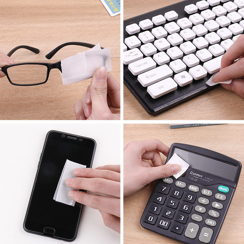 100片 独立装镜片防雾湿巾便携一次性擦拭眼镜布手机屏幕清洁纸巾,淘宝优惠券,粉丝福利购,淘宝优惠卷