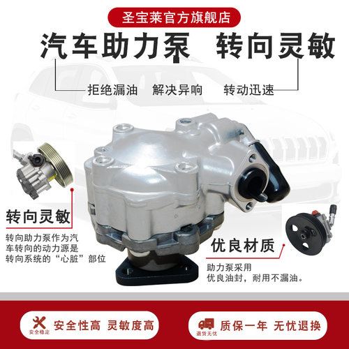 现代悦动伊兰特索纳塔IX35雅绅特途胜名图瑞纳方向机助力泵转向泵 - 图0