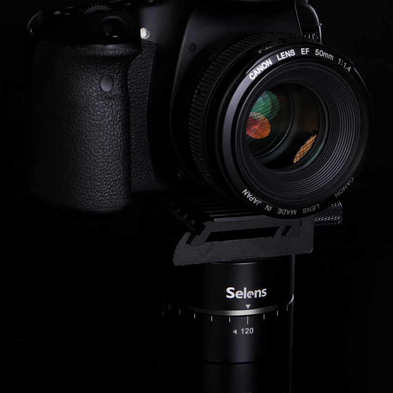 selens/喜乐仕单反相机Gopro微单360度自动旋转云台延时摄影定时器全景接片拍摄 hero7/6/5配件 手机稳定器 - 图2