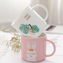 New Products Nordic Ins Mark Cups Girls Office Breakfast Milk Coffee Ceramic Water Cup Lovers Gift Water Cups