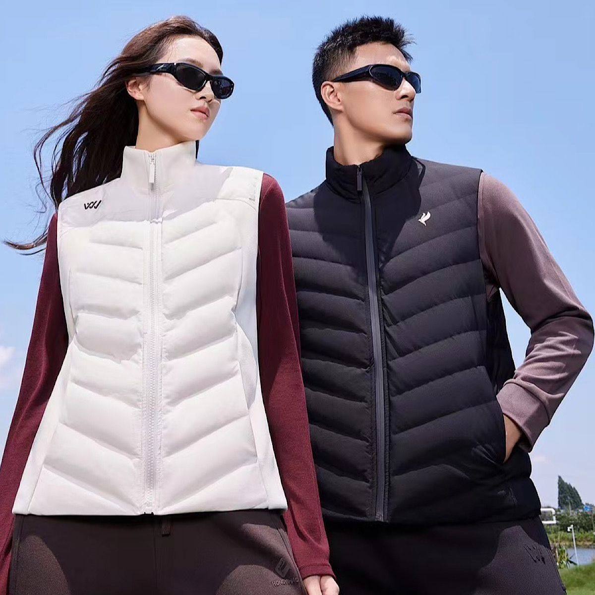 红一号羽绒马甲男款冬季新款立领休闲坎肩保暖马夹无袖外套28876,淘宝优惠券,粉丝福利购,淘宝优惠卷