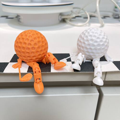 高尔夫摆件3D打印Golf Sitting Man高尔夫球坐姿小人工艺品礼物 - 图0