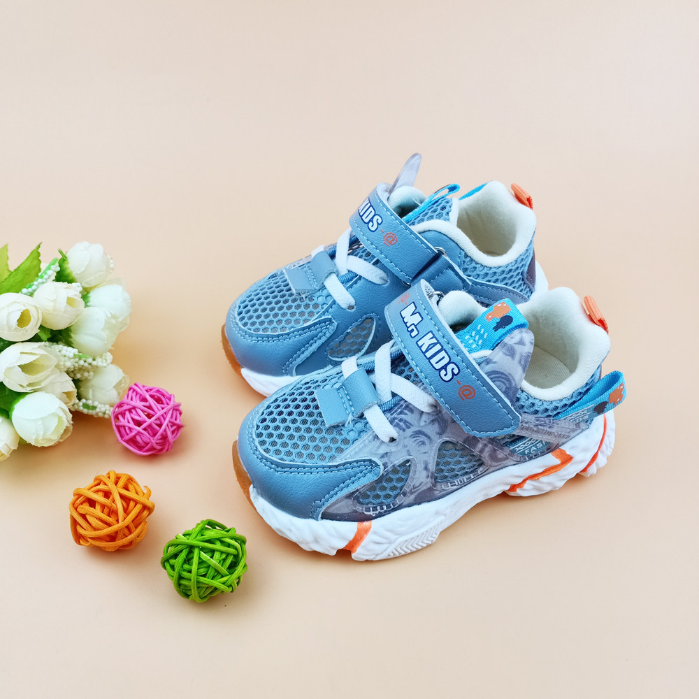 几米熊童鞋单网夏季款儿童镂空网布机能鞋软底透气防滑宝宝鞋