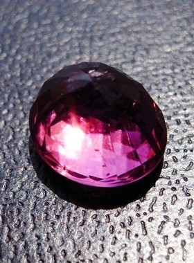 【寂寞五岁】宝石切面 红碧玺戒面裸石3.82ct